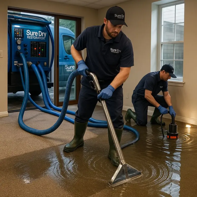 Water Extraction and Removal process in Westfield, MA